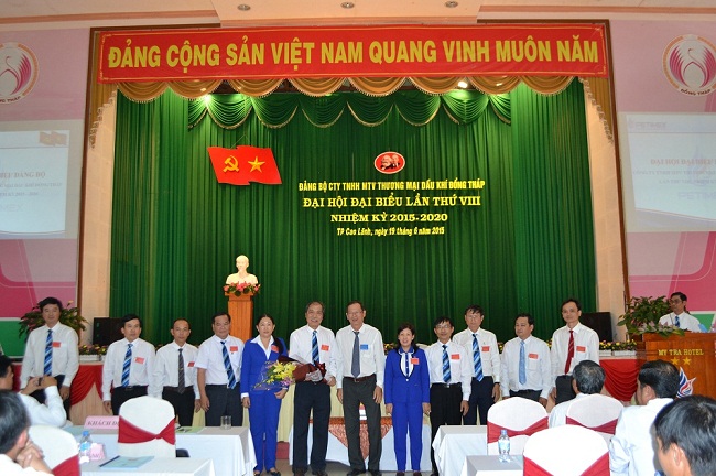 Đại hội đảng bộ công ty tnhh mtv thương mại dầu khí đồng tháp (petimex) nhiệm kỳ 2015 - 2020 (20/06/2015)