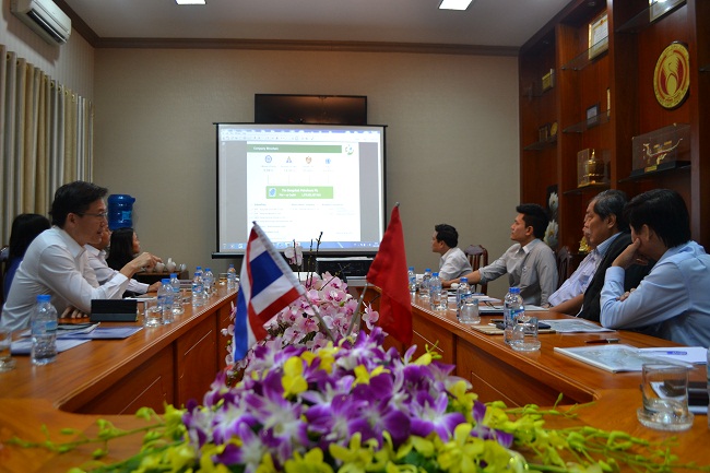 Công ty bangchak petroleum public company limited (thái lan) đến thăm và làm việc với petimex (20/06/2015)
