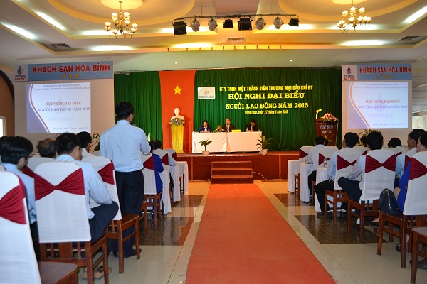 Hội nghị đại biểu
người lao động petimex năm 2015 (27/03/2015)