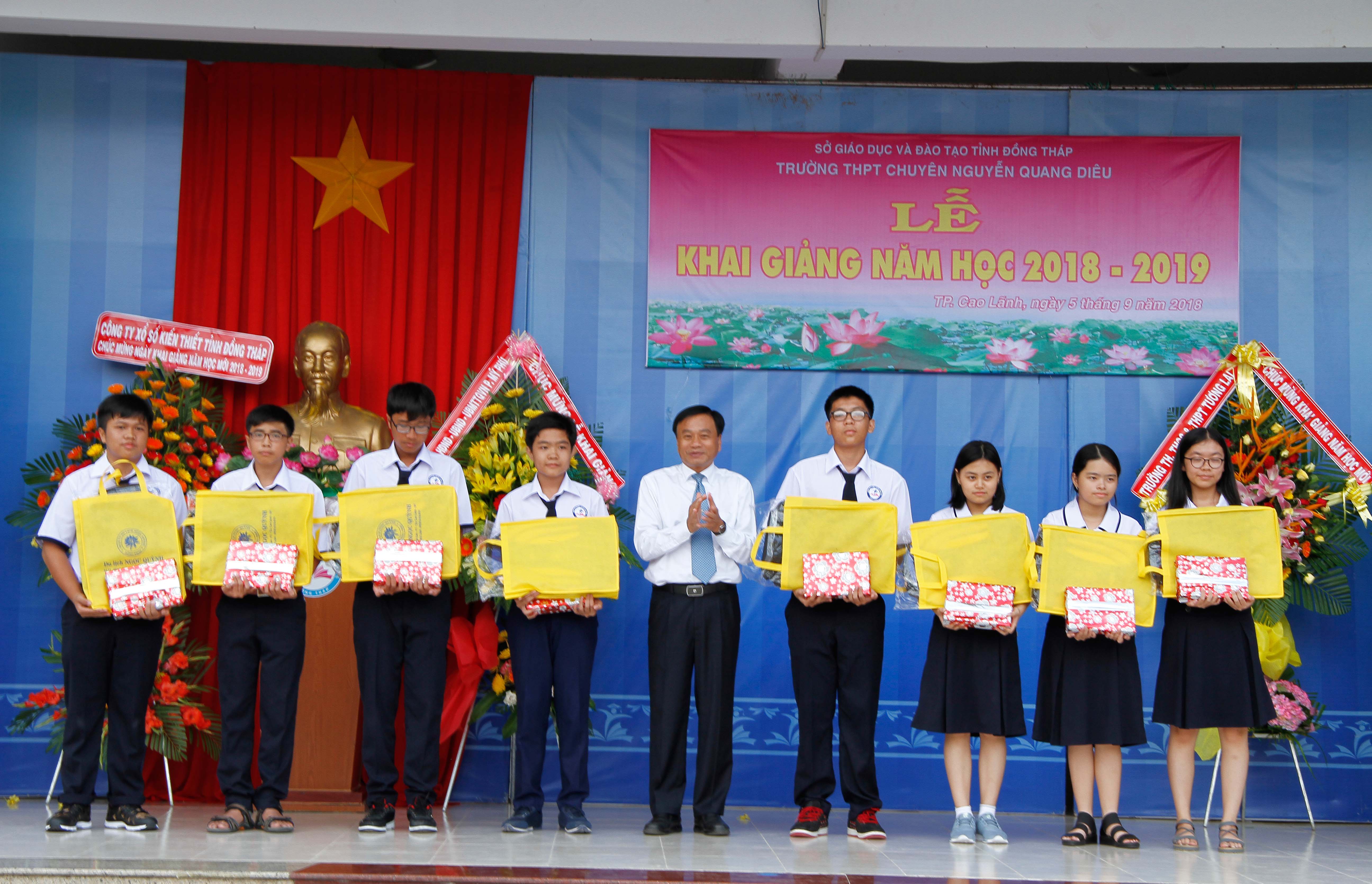 Tiếp sức đến trường cho học sinh nhân dịp năm học mới 2018 -2019 (05/09/2018)