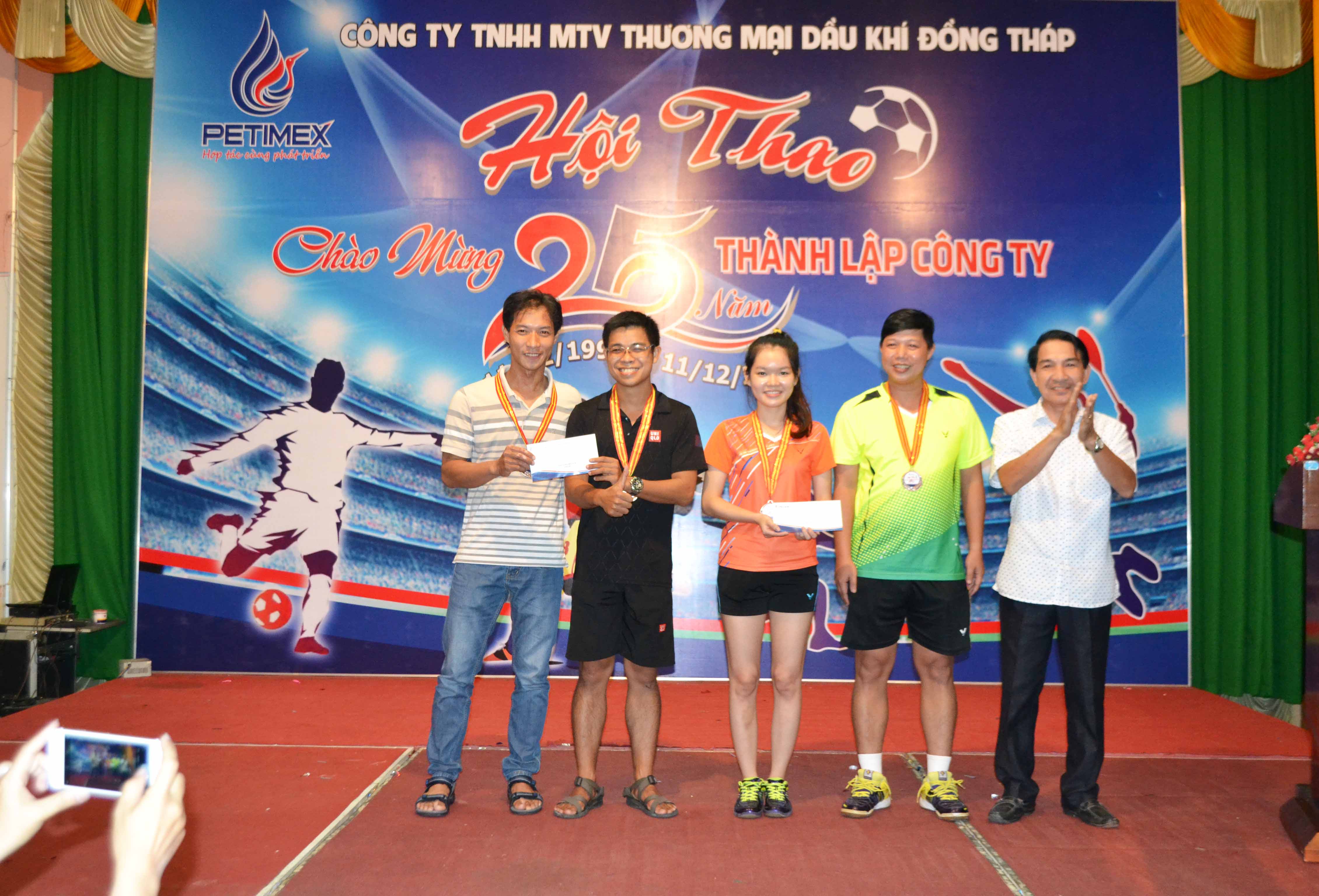 Hội thao chào mừng kỷ niệm 25 năm ngày thành lập công ty petimex (10/12/2017)