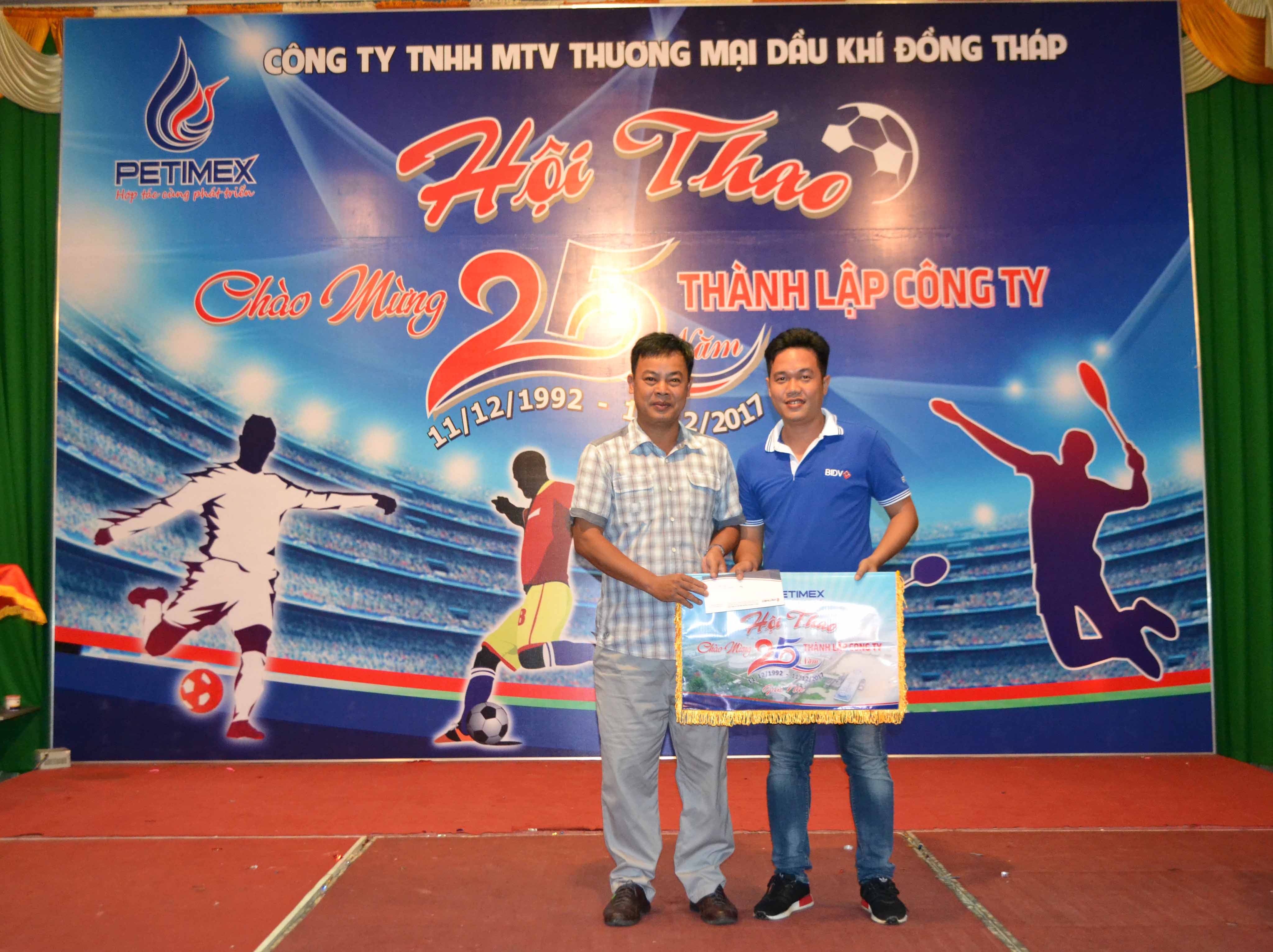 Hội thao chào mừng kỷ niệm 25 năm ngày thành lập công ty petimex (10/12/2017)