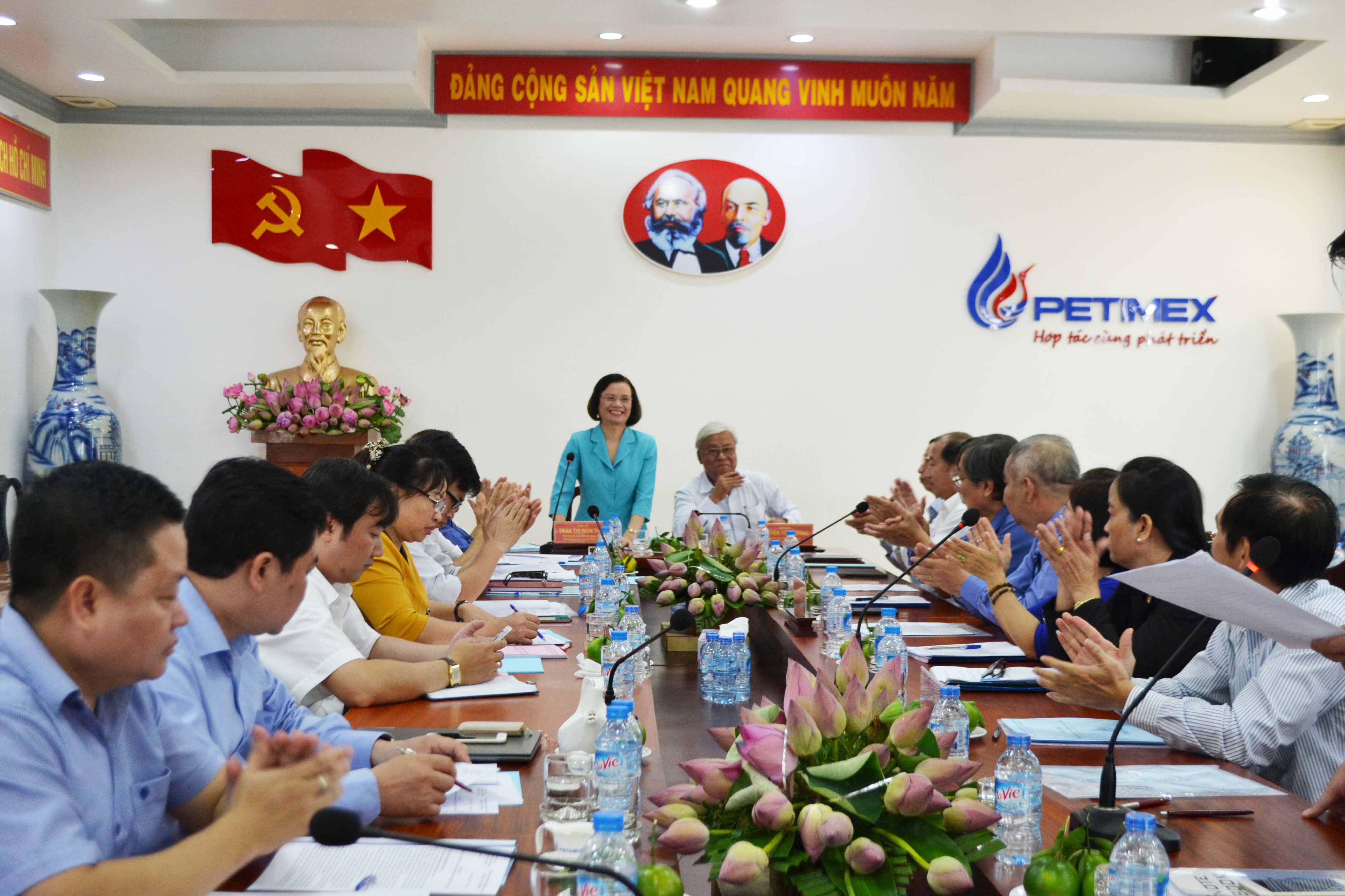 Công ty petimex tiếp và làm việc ban chỉ đạo trung ương về thực hiện quy chế dân chủ ở cơ sở. (30/08/2017)